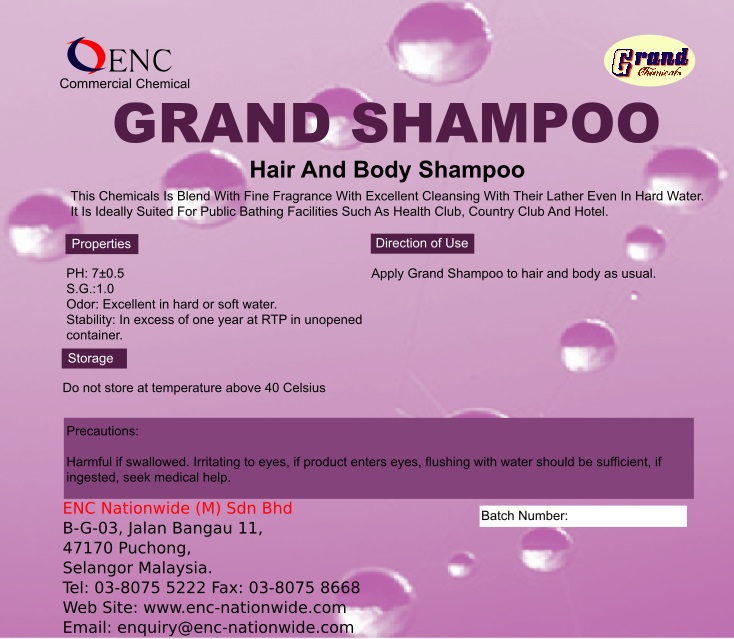 Hair and Body Shampoo